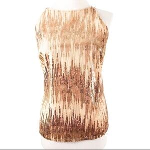 𝅺white House Black Market Embellished Tank Size S